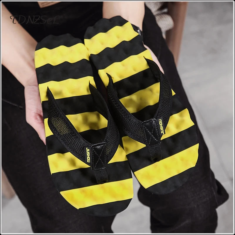 Новинка Летняя Повседневная нескользящая обувь Массажные модные эластичные