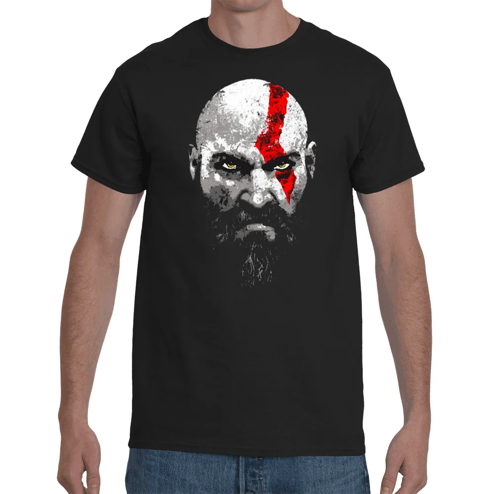 Футболка God Of War kratocool Повседневная футболка с гордостью Мужская модная унисекс