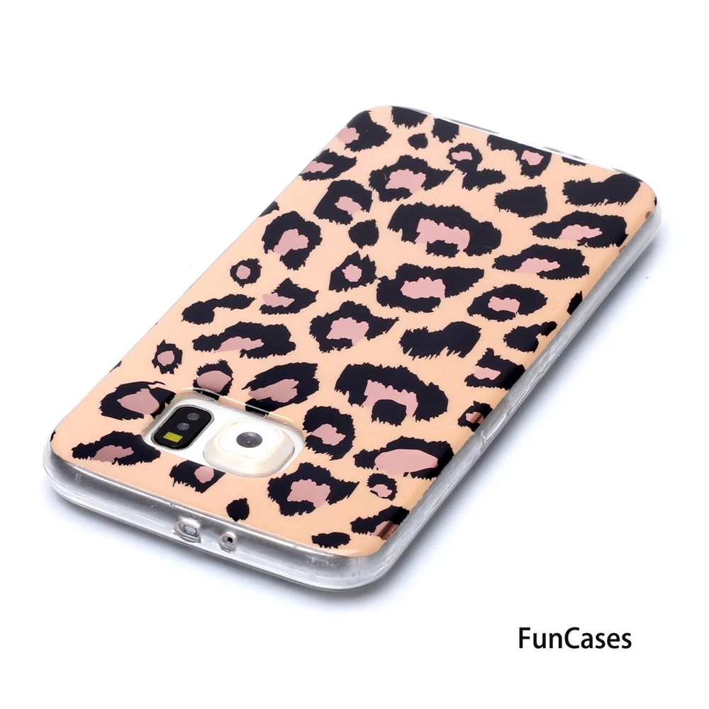 Чехлы для Samsung S6 Edge мягкие силиконовые чехлы цвета розового золота Galaxy ajax Etui samsug |