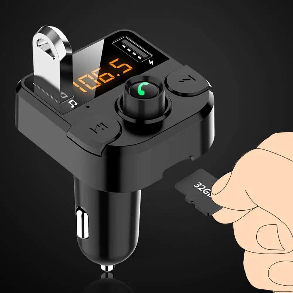 12-24 В BT36B Bluetooth 5 0 автомобильное зарядное устройство комплект MP3-плеер fm-передатчик