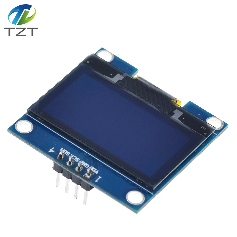 1,3 дюйма O светодиодный модуль белый/синий SPI/IIC IEC связь цвета 128X64 1,3 дюйма O светодиодный ЖК-дисплей светодиодный модуль 1," O светодиодный модуль