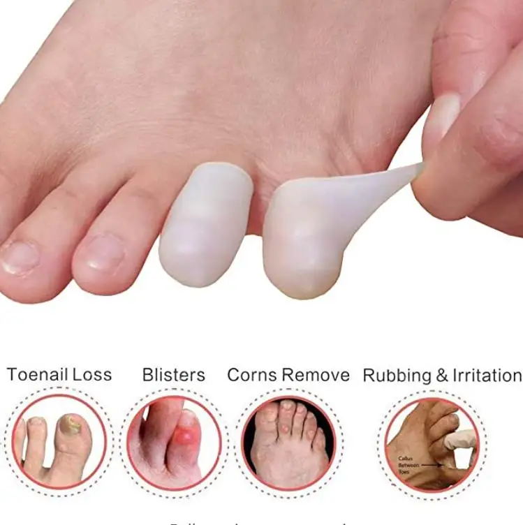 10 шт./5 пар силиконовые гелевые защитные подтяжки для пальцев ног | Красота и