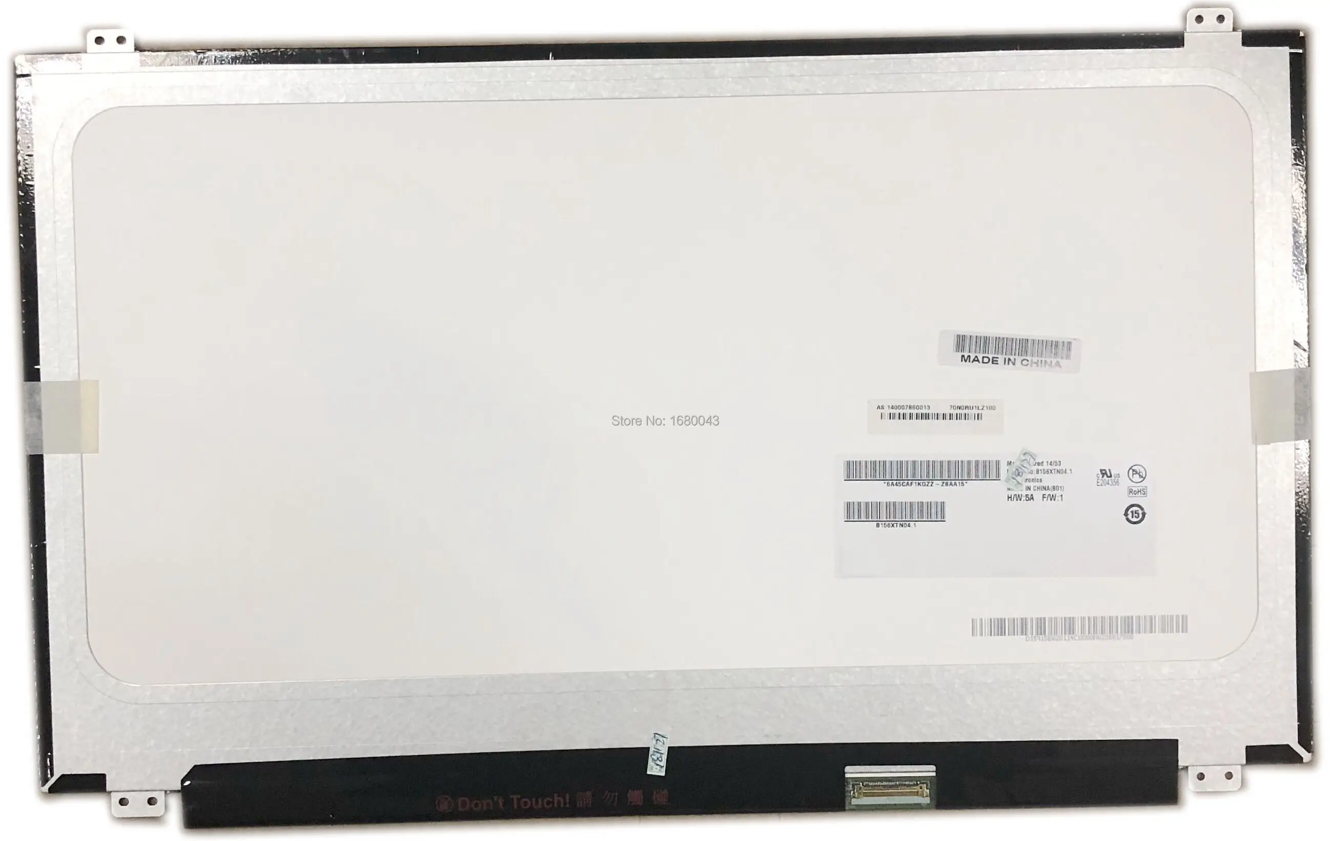 B156XTN04.1 Подходит Для LP156WH3(TP)(S1) N156BGE-EA1 B156XTN03.1 N156BGE-EA2 B156XTN04.0 NT156WHM-N12 тонкий светодиодный экран 15,6 eDP 30pin