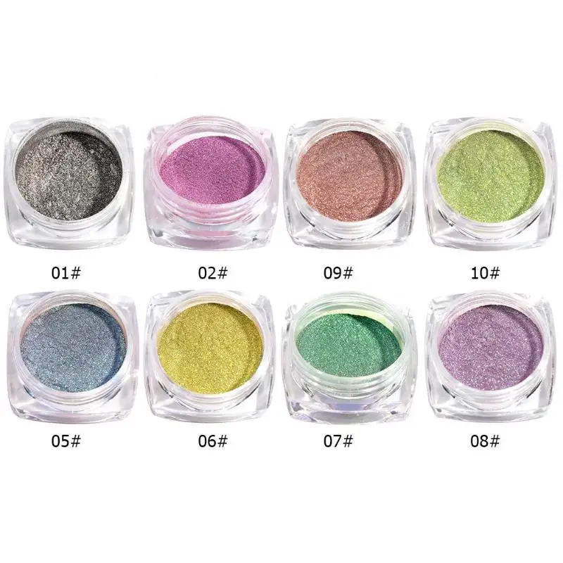 3D кошачий глаз магнит для ногтей блестящая пудра Магнитный зеркальный эффект