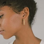 Joolim ювелирные изделия из нержавеющей стали звеньевая цепь висячие серьги для женщин модные ювелирные изделия