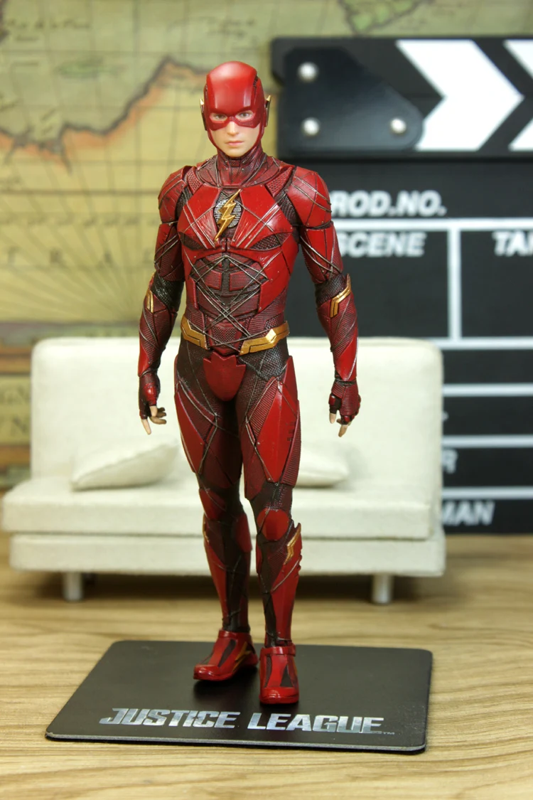 DC Лига Справедливости ARTFX + Статуя флэш и чудо-женщины Бэтмен Супермен киборг