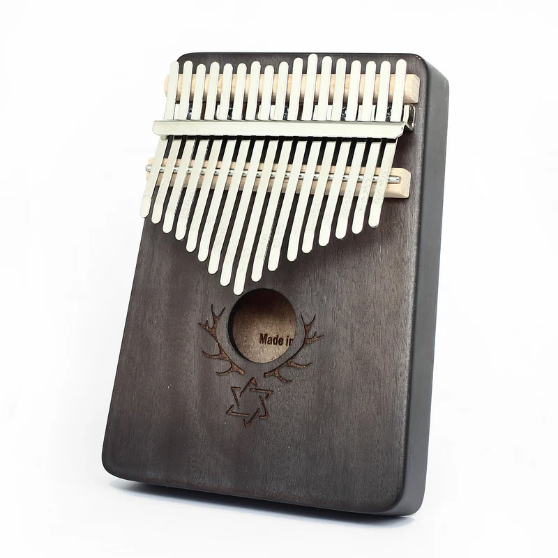 Пианино kerus kalimba 17 клавиш корпус из красного дерева дюймов музыкальный инструмент