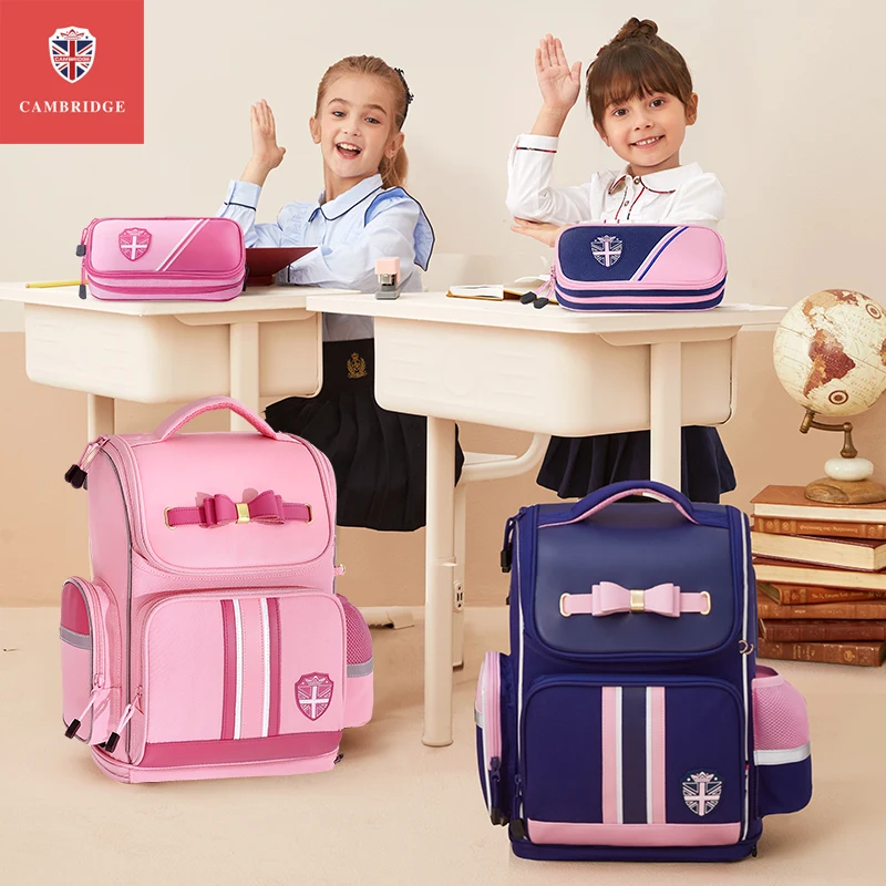 Водонепроницаемый детский школьный ранец для девочки студенческий отражающий
