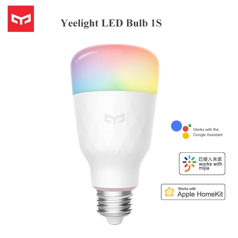 Светодиодная смарт лампа Yee RGB 1S E27 8 5 Вт 800 лм|Смарт-гаджеты| |