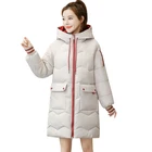 Куртка женская зимняя с хлопковой подкладкой, утепленная, 3XL, 2021