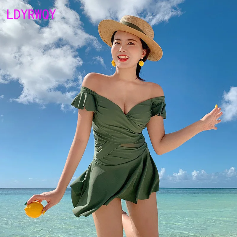 LDYRWQY 2021 Новый розовый корейский сексуальный сетчатый модный скрывающий живот