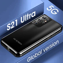 Teléfono Inteligente S21 Ultra, 6gb, 128gb, 6,1 pulgadas, desbloqueado, Android 10,0, 4G, 5G, versión Global (1)