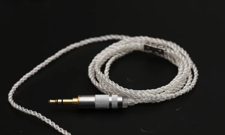 Diy провод для наушников 7N одиночный Кристальный медный кабель|diy headphone wire|crystal cable7n