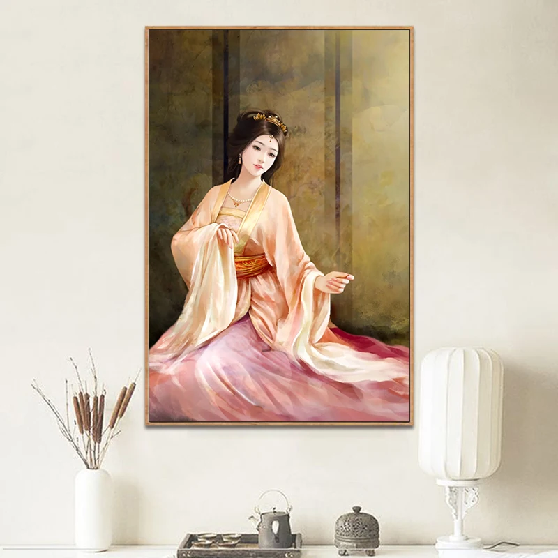 Diy Цифровая живопись женская фигура классическая женщина достойная атмосфера