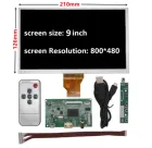 Плата драйвера аудиосистемы AT090TN10, 9-дюймовый ЖК-экран, совместимый с HDMI, для Lattepanda Raspberry Pi Banana Pi