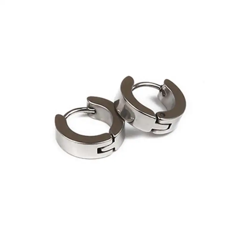 Распродажа серьги из нержавеющей стали золотого серебряного синего цвета для