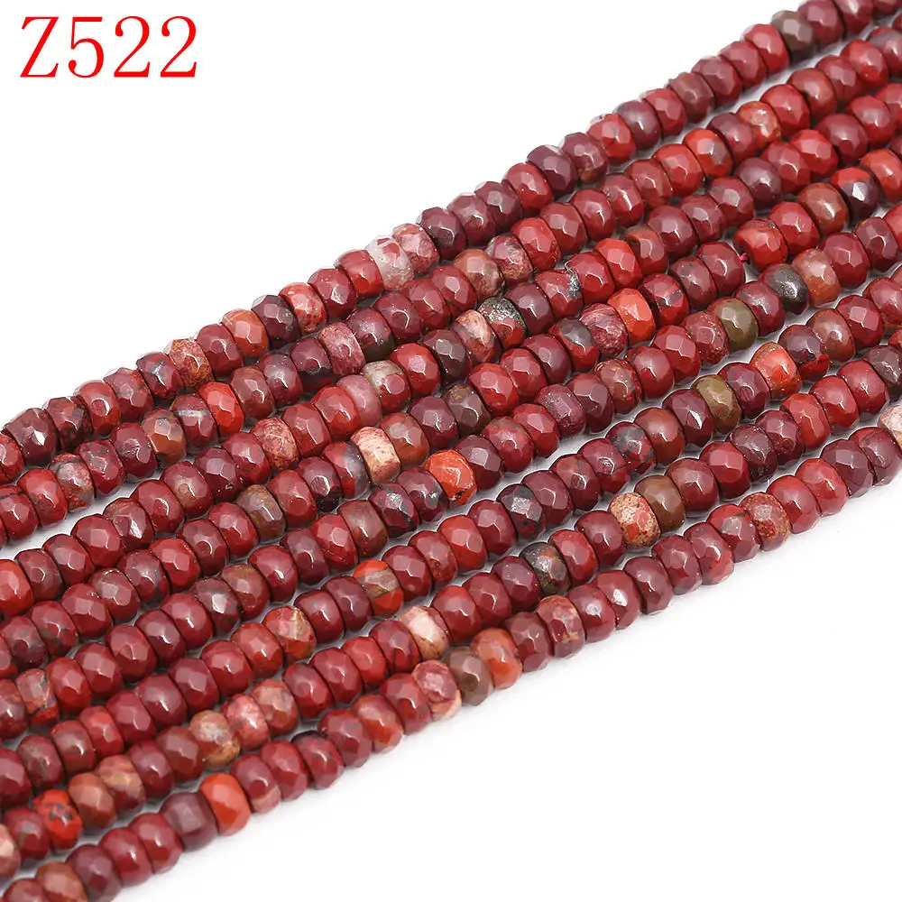 Red Jasper Yumten круглые блестящие малахитовые бусины 5 мм* 8 мм бусины DIY бирюзовый агат украшение из розового кварца ручной работы натуральные аксессуары натуральные камни бисер для бисероплетения - Цвет: Red Jasper