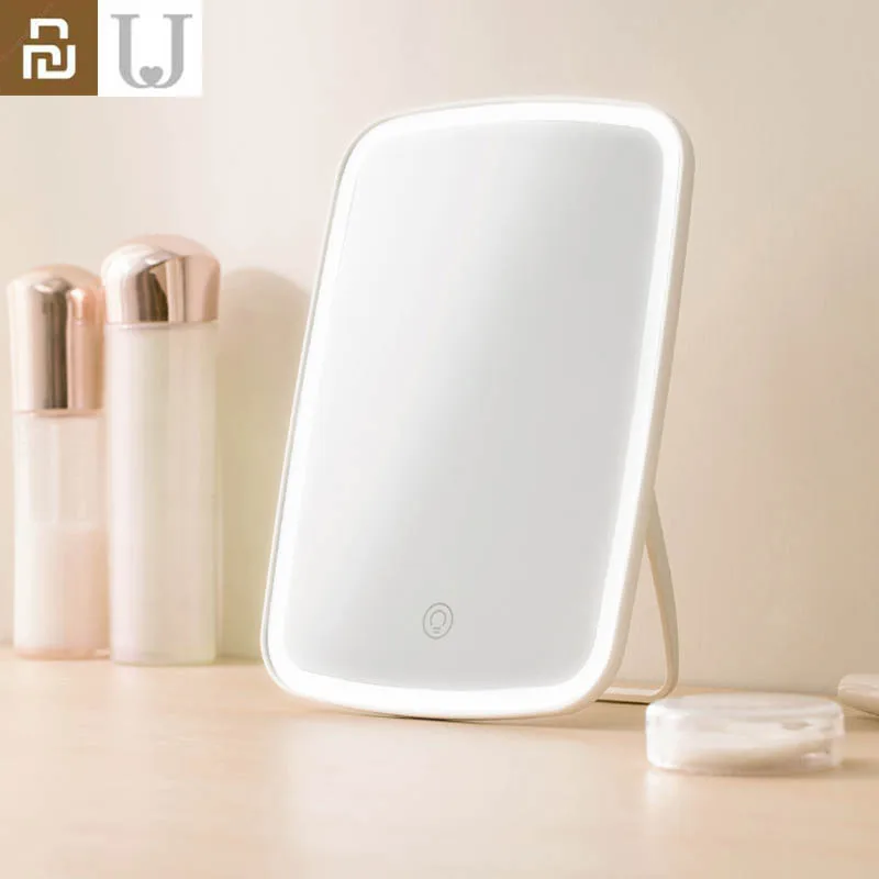 Jordan Judy LED Make-up Mirror Touch-sensitive Control Natural light fill adjustable Angle Brightness lights long battery | Электроника