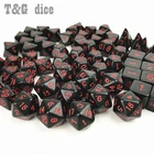 Многогранный цифровой Куб кости T  G D4D6D8D10D10 %D12D20 для ролевых игр