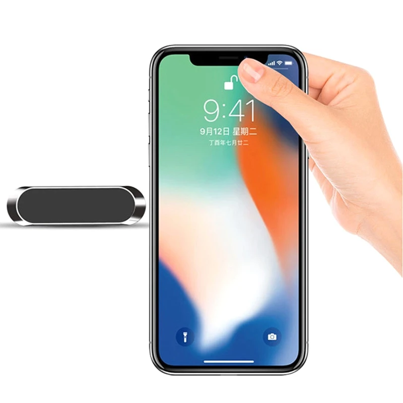 

Universal Magnetic Car Phone Holder Dashboard Wall Stand Magnet Sticker in Car for iPhone 7 6s 5s 8 Phone Holder