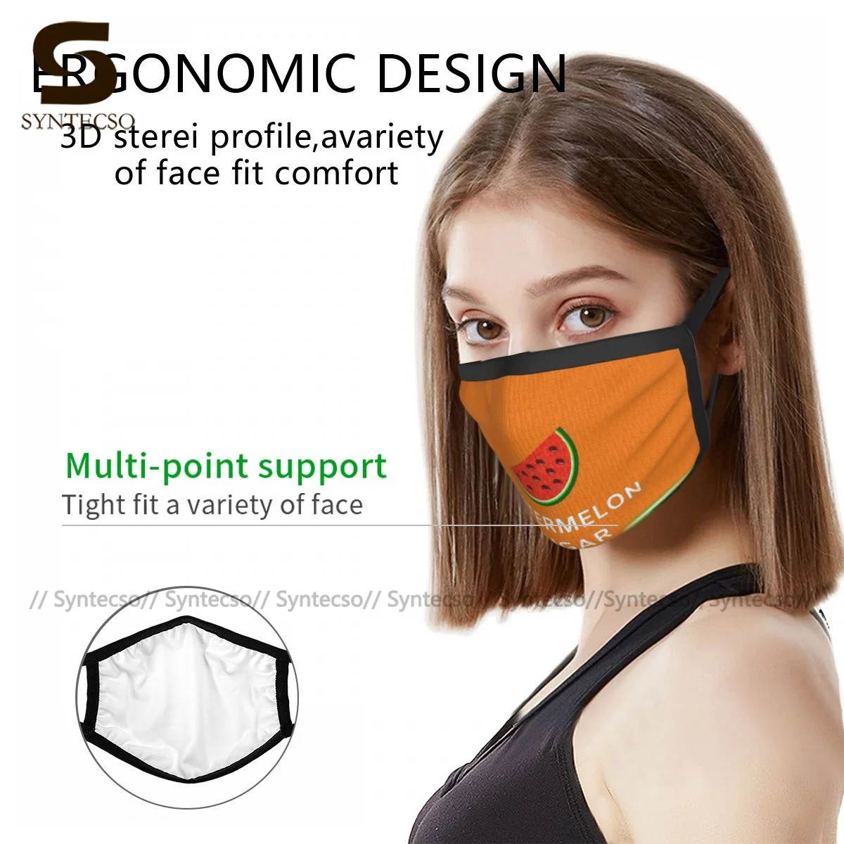 

Harry Styles Face Mouth Mask Adults Breathe Easy Cute Polyester Charm Facial Mask