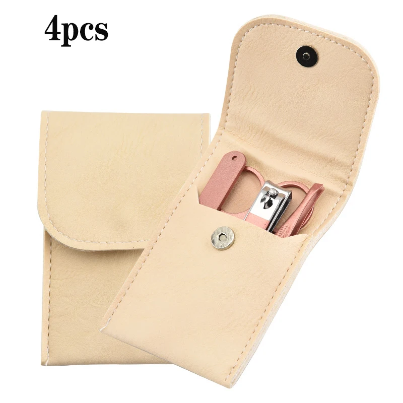 Портативный набор для маникюра и педикюра гигиенический из нержавеющей стали