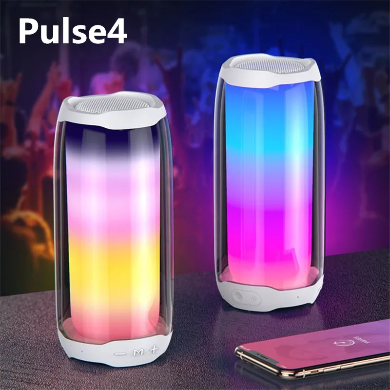 Водонепроницаемая IPX7 портативная Bluetooth Беспроводная колонка Pulse4 сабвуфера