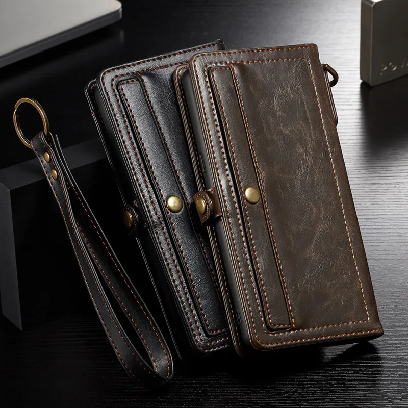 Для Coque samsung Note 10 9 чехол Ретро кошелек Магнитный чехол из натуральной кожи чехол для samsung Galaxy S8 S9 S10 Plus E Note 9 8