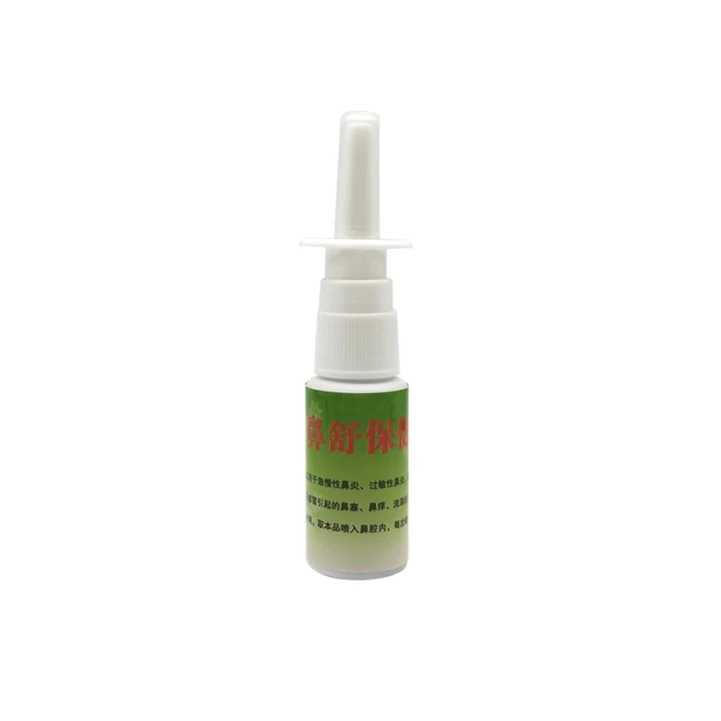 

Chinese herbal medicine nose spry treatment of sinusitis rhinitis Nasal itching Sterilizing itching Relieve nasal discomfort.