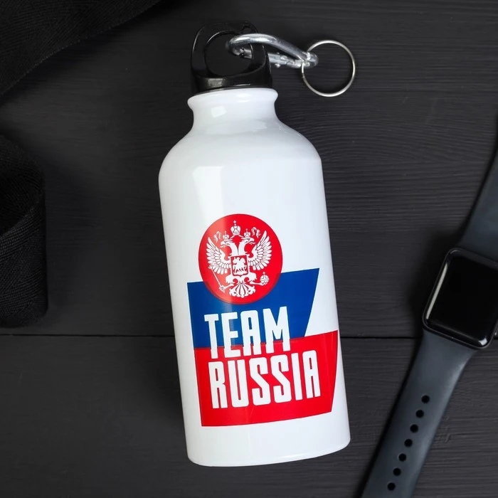 Бутылка с держателем Team Russia 500 мл|Бутылки для воды| |