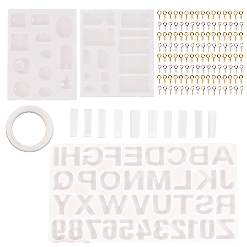 DIY Ручная работа клеевая эпоксидная смола форма цельная доска цифровая буква