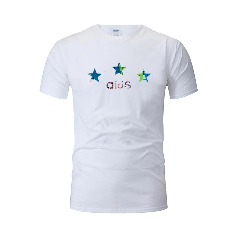

New hot selling brand 100% cotton letter printing interesting O-neck t-shirt fashionable men's t-shirt top S-XXL