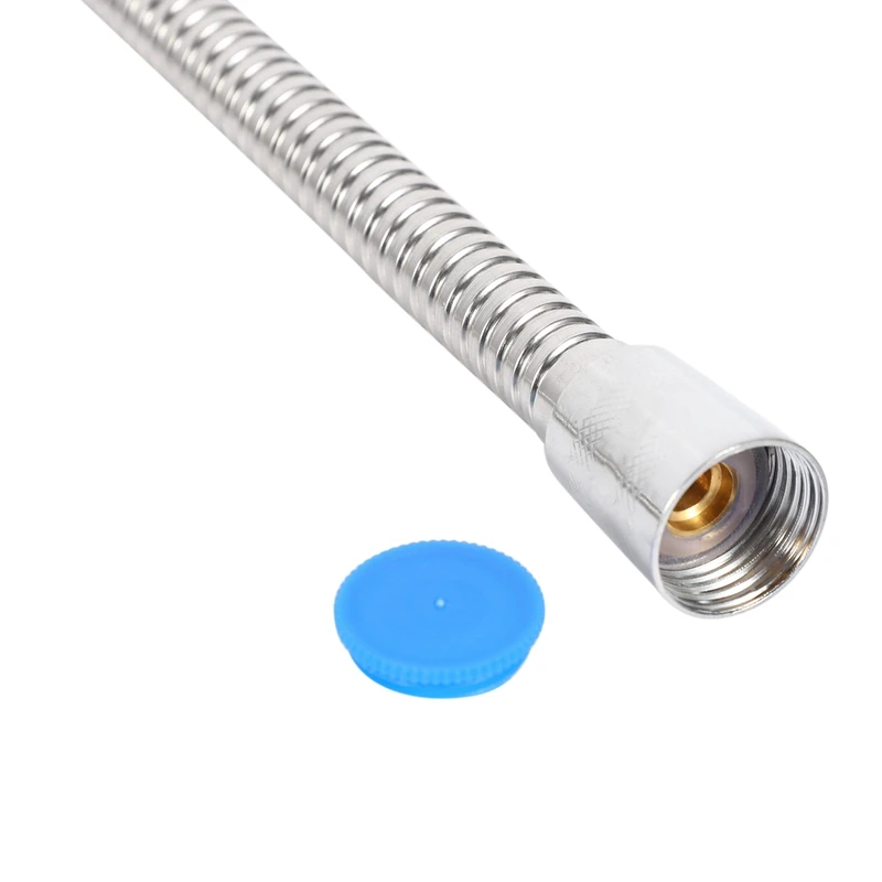 

Convenience 2M Long Stainless Steel Flexible Replace Handheld Shower Head Hose