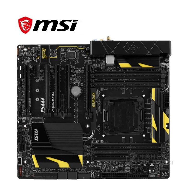 Материнская плата для MSI X99A XPOWER AC LGA 2011 V3 DDR4 системной платы Intel X99M SATA III PCI E X16