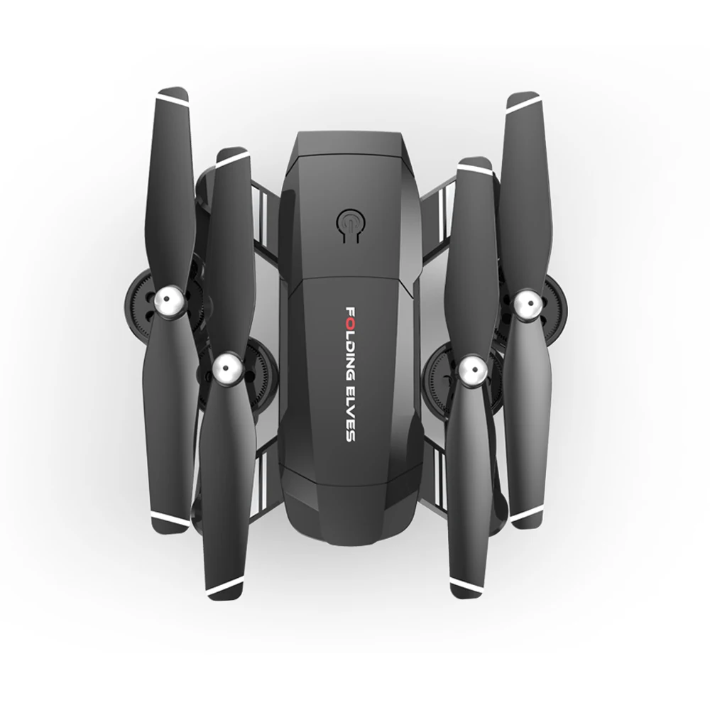 Квадрокоптер складной с двойной камерой 2 46G HD 1080p 4K Wi Fi|Радиоуправляемые