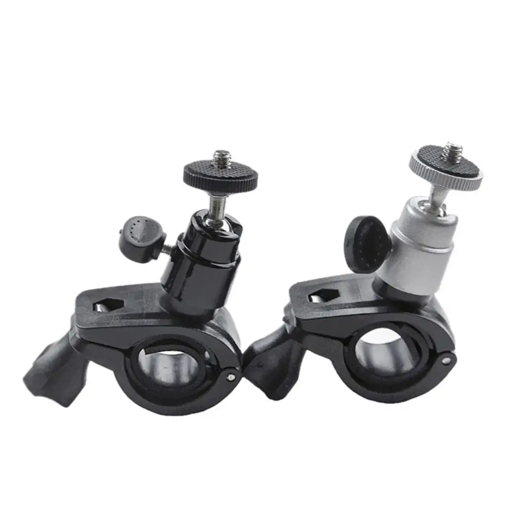 

Bike Bicycle Motorcycle Handlebar Handle Clamp Bar Camera Mount 1/4 " Tripod Adapter For Gopro Hero 7 6 5 For Session Action Cam