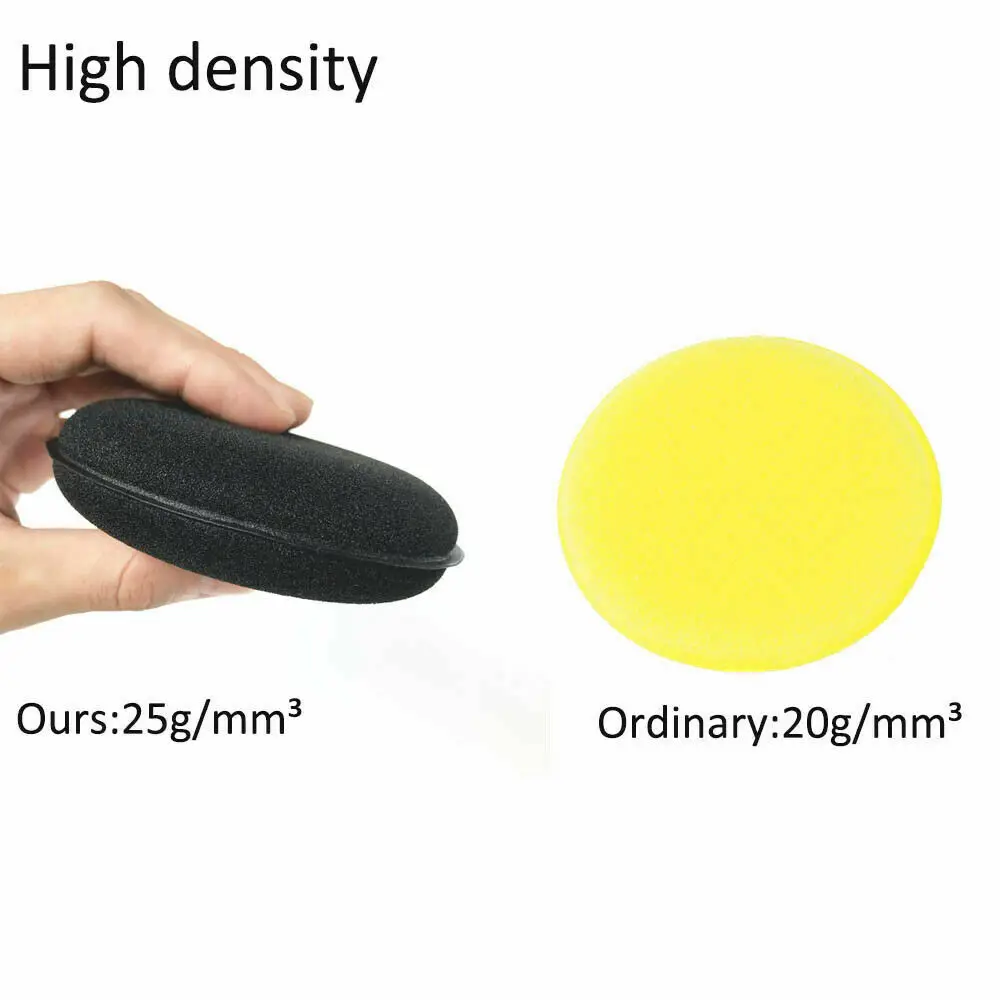 

Cleaning tools Car Sponges Microfiber Wear-resistant 12.5cm Replacement Washable