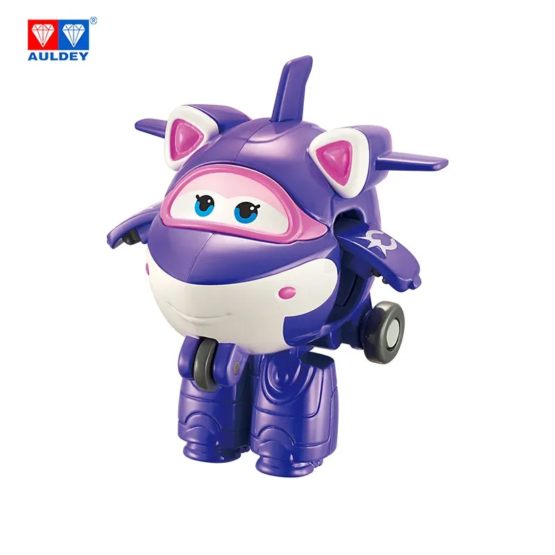 Krystal no box AULDEY, мини Супер Крылья, сезон, Кристал, BUCKY, деформация, фигурки, оригинальная игрушка, трансформирующаяся струя, высота около 5 см - Цвет: Krystal no box