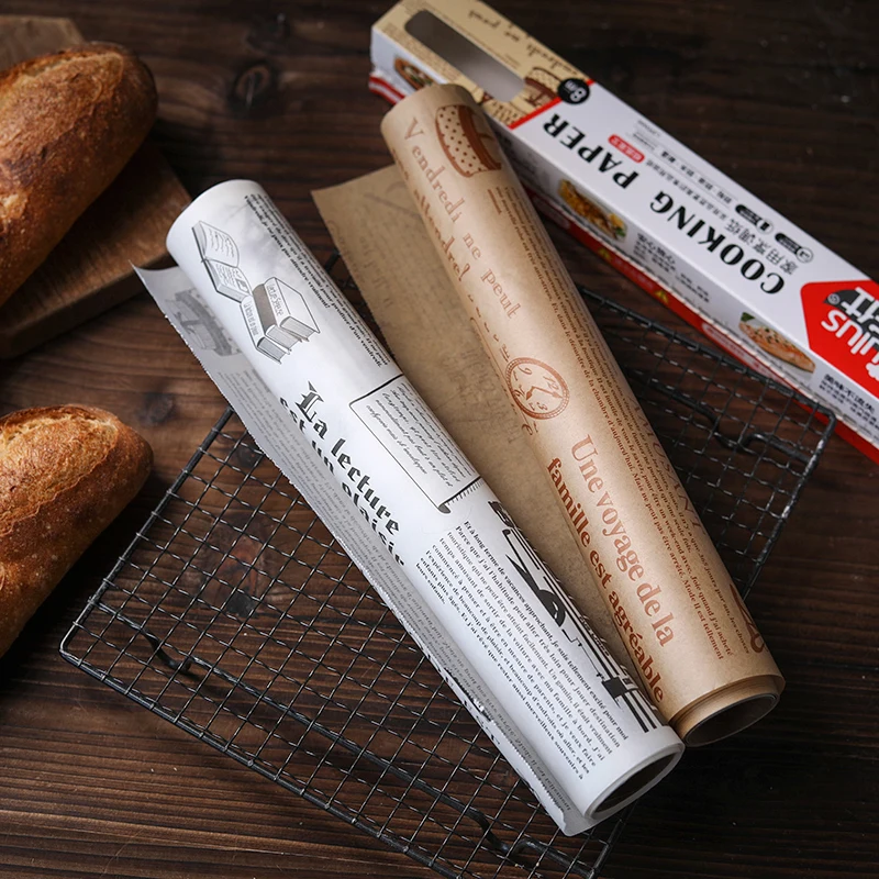 

Food Wrapping Butcher Paper Food Grade Roll of Butcher Paper High Temperature Resistant Papier Boucherie Kitchen Supplies DK50BP