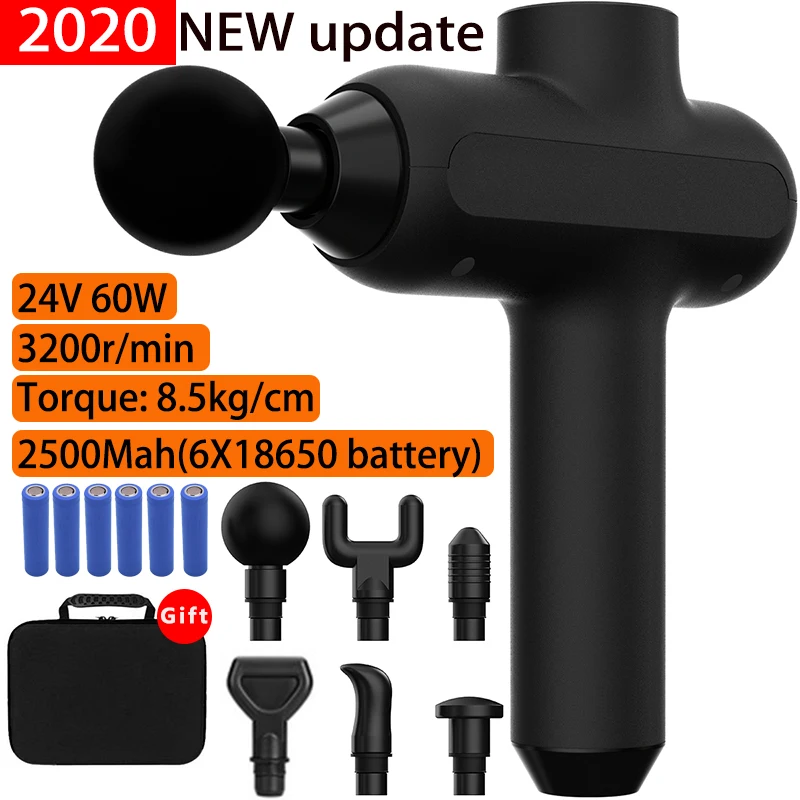 Пистолет для массажа шеи и спины 60 Вт 24 В|Fascia чехол пистолет| |