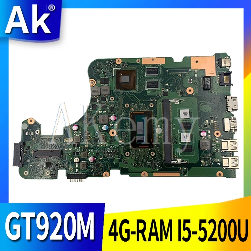 AK X555LD материнская плата для ноутбука For Asus X555LDB X555LB X555L X555 тест оригинальный Mainboard