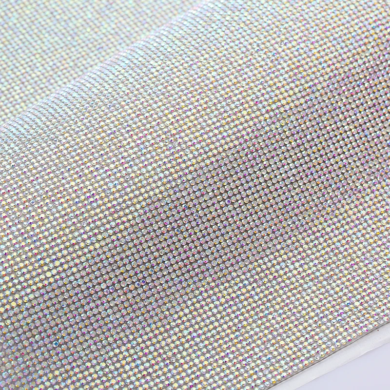 RESEN 24x40 см/шт. SS6 2 мм Клей исправленное железо стразы отделка стекло кристалл