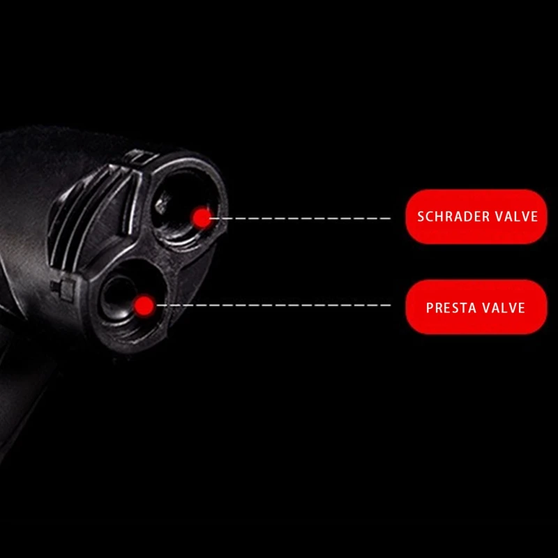 

Mini Bike Pump, Portable Foot Activated Bicycle Pump, Bike Tire Pump for Basketballs, Footballs and Mountain Bike