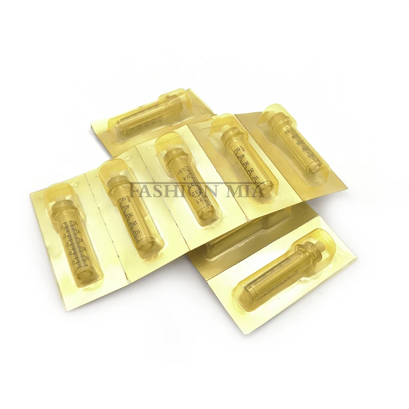 0.5ml Disposable Sterile Syringe Ampoule head for hyaluronic Pen For Hyaluronic Gun High Pressure Wrinkles Removal Water Syringe