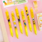 Ручка-пресс Radom one Pokemon Go, 0,5 мм, черная карбоновая ручка-пуля, школьные принадлежности для мальчиков и девочек, канцелярские принадлежности, игрушки-фигурки аниме, подарки