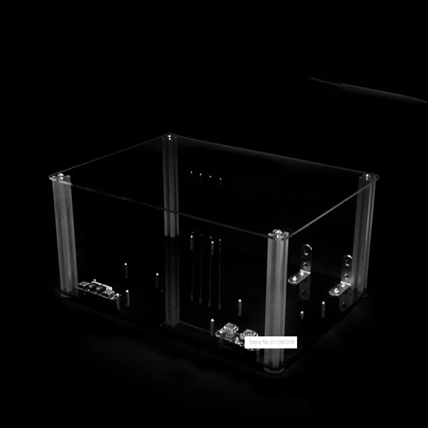 Полностью прозрачный акриловый чехол сделай сам для настольного ПК материнской