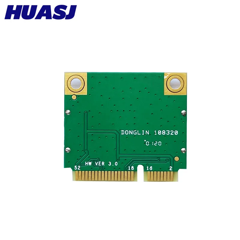 HUASJ Atheros QCA6174A двухдиапазонный AC WIFI модуль адаптер mini PCI-E 2 4G/5G заменить QCA9377 |