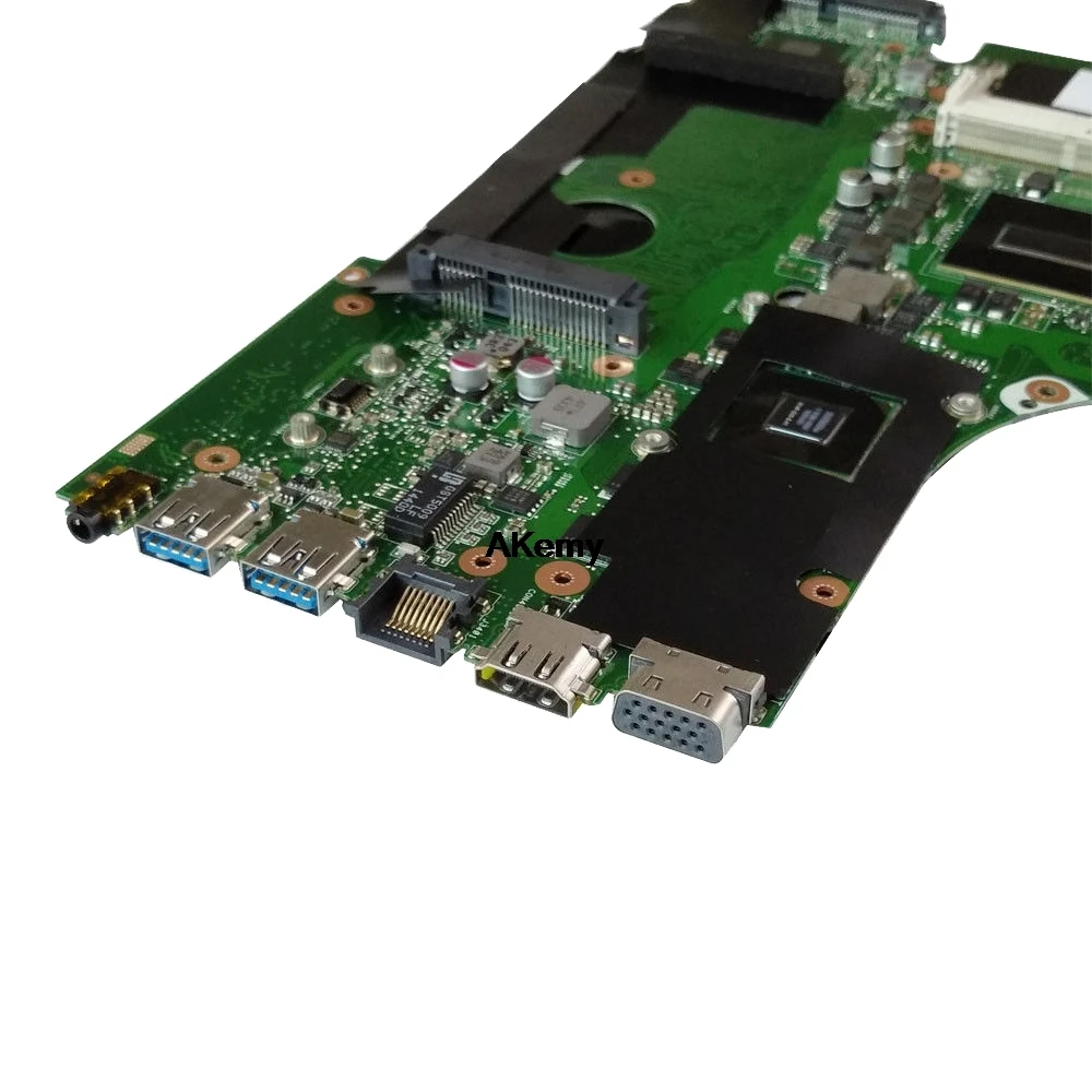 

For ASUS X750JN X750JB X750J A750J K750J laptop Motherboard Mainboard i3-4010U CPU GT740M/2GB free Heatsink