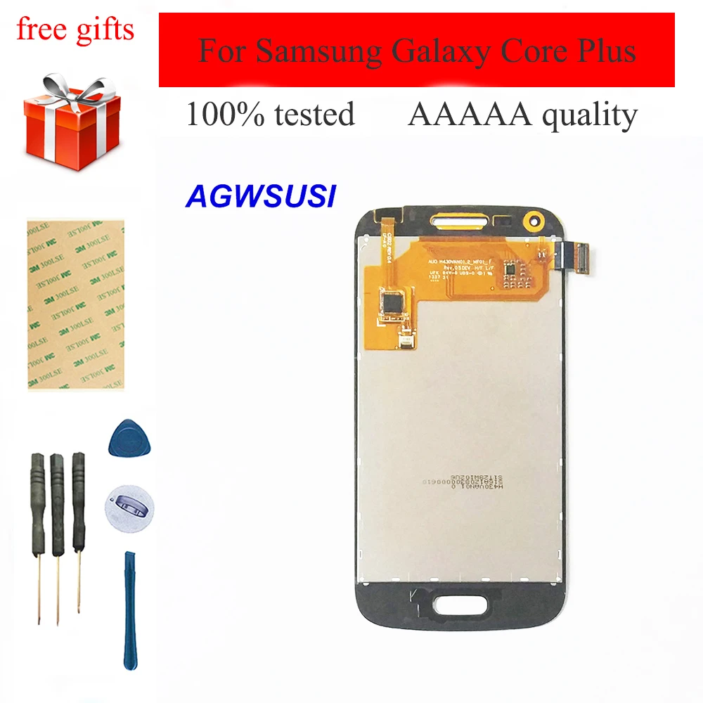 Для Samsung Galaxy Core Plus LCD сенсорный SM G350 ЖК дисплей монитор панель модуль + экран