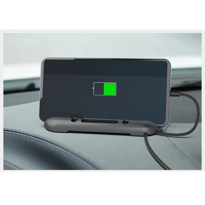 Мобильный телефон держатель Универсальный светящийся автомобиль для временной